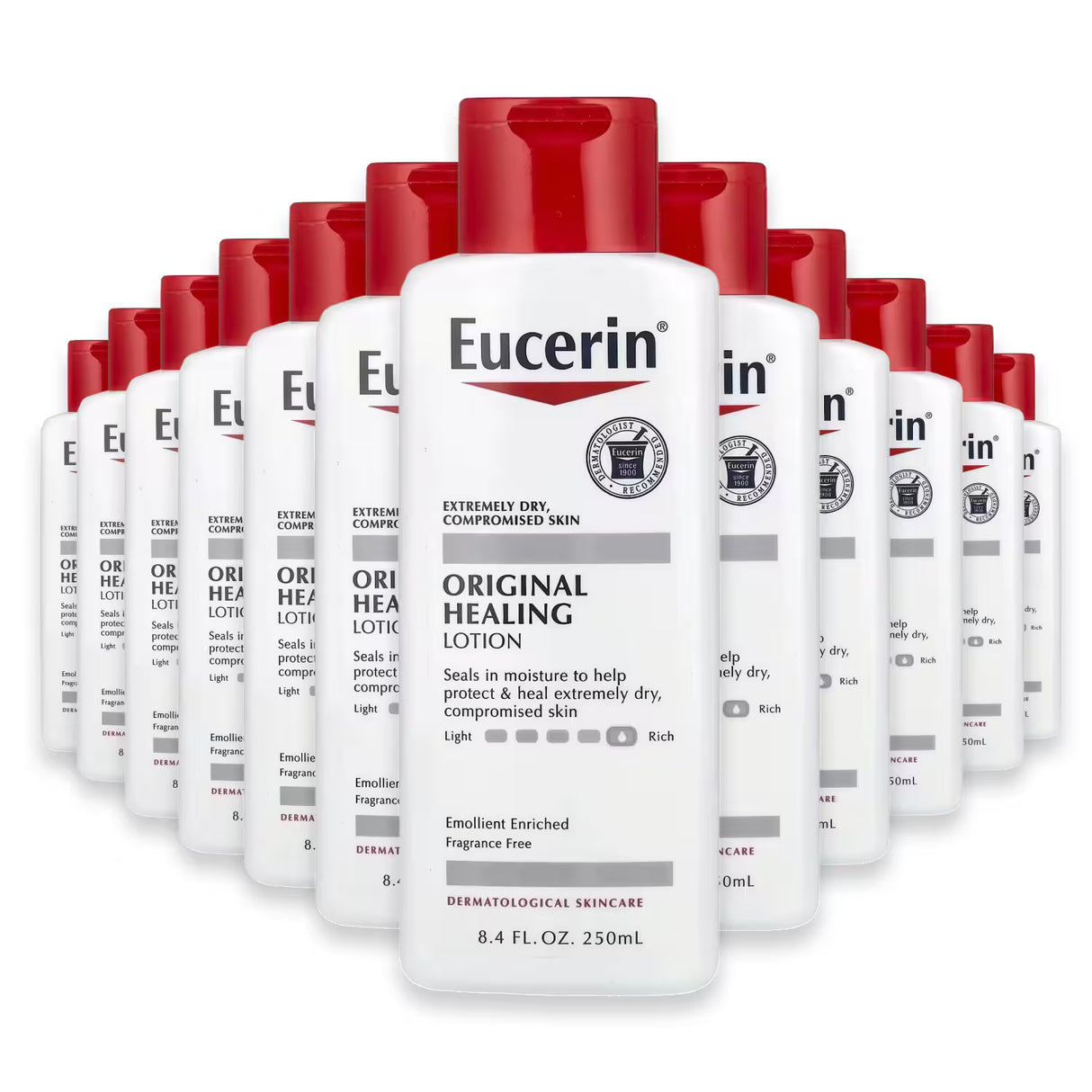 Eucerin Soothing Repair Body Lotion – 8.4 oz – 12 Pack