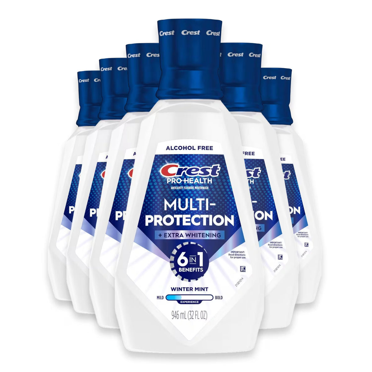 Crest Pro-Health Extra Whitening Mouthwash - 946 ml - 6 Pack