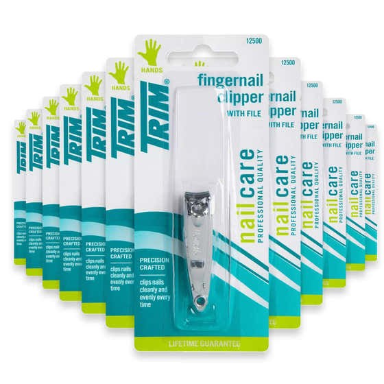 Trim Nail Clipper with File Fingernail Clippers - 1 Ct - 36 Pack | Trim - All products