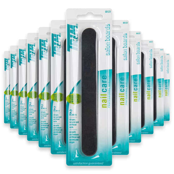 TRIM Salon Boards Black - 2pk - 36 Pack | Trim - Nail Care