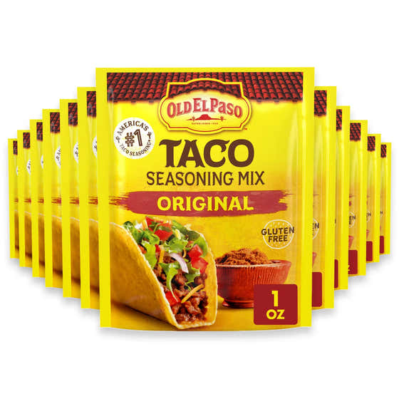 Old El Paso Gluten Free Taco Seasoning Mix Original - 1 Oz - 32 Pack | Old El Paso - Special Offers