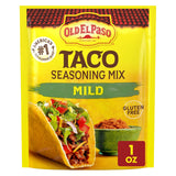 Old El Paso Mild Taco Seasoning Mix - 1 oz - 32 Pack