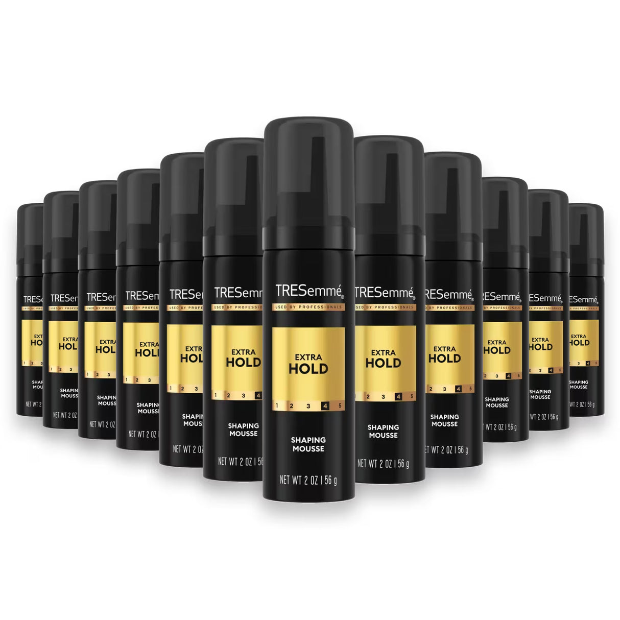 Tresemme - Extra Hold Hair Mousse,Travel Size - 2 Oz - 24 Pack