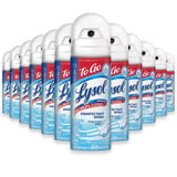 Lysol - Disinfectant Spray To Go, Crisp Linen - 1.5 oz - 12 Pack