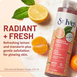 St. Ives Pink Lemon Body Wash - 22oz - 4 Pack