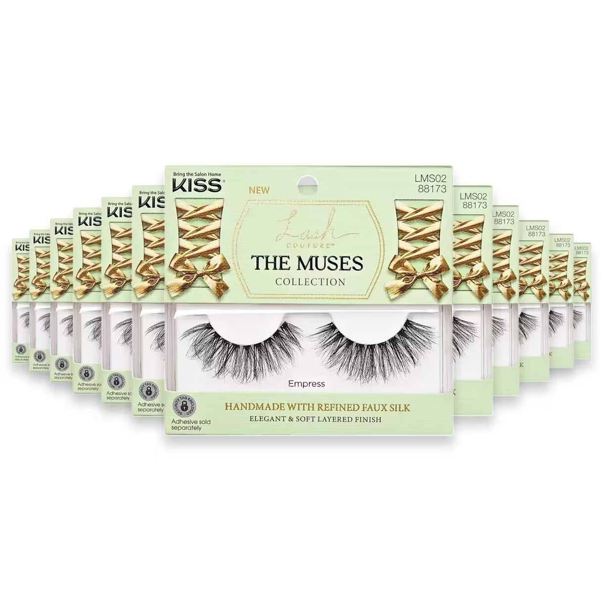 KISS Lash Couture The Muses Collection False Lashes – Style 2 - 36 Pack