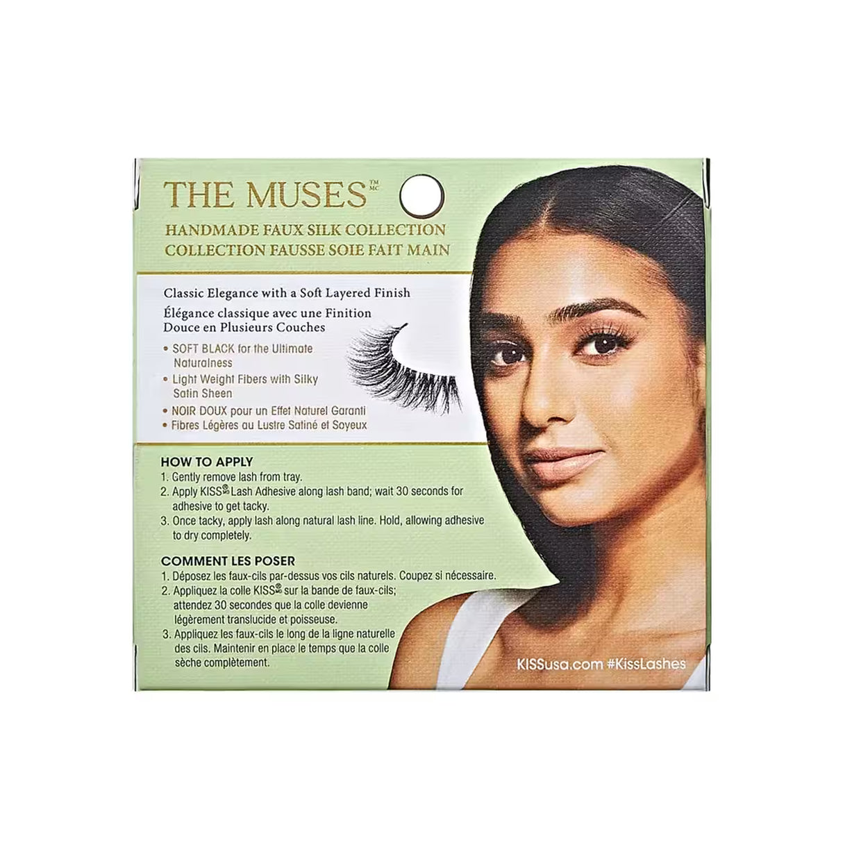 KISS Lash Couture The Muses Collection False Lashes – Style 2 - 36 Pack