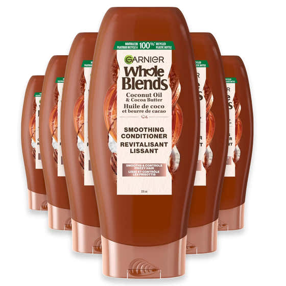 Garnier Whole Blends Coconut Oil and Cocoa Butter Smoothing Conditioner - 12.5 oz - 6 Pack | Garnier - Personal Care
