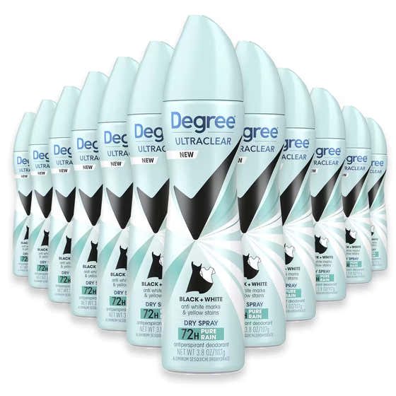 Degree Antiperspirant Deodorant Black &amp; White - 3.8 oz - 12 Pack | Degree - Deodorants &amp; Antiperspirants