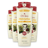 Old Spice Moisturize with Shea Butter Body Wash - 18 oz - 4 Pack
