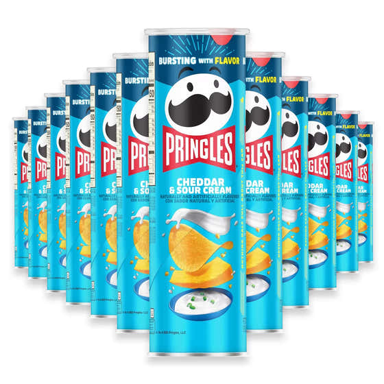 Pringles Cheddar Sour Cream Potato Crisps - 5.5oz - 14 Pack | Pringles - New Arrivals