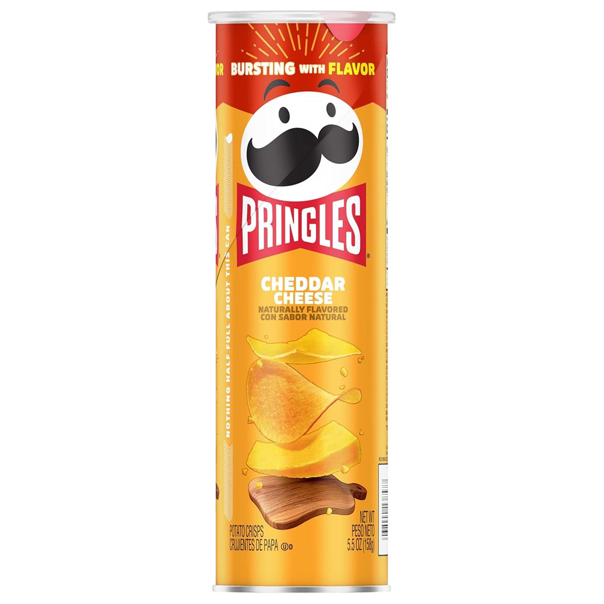 Pringles Cheddar Cheese Potato Crisps - 5.5 oz - 14 Pack