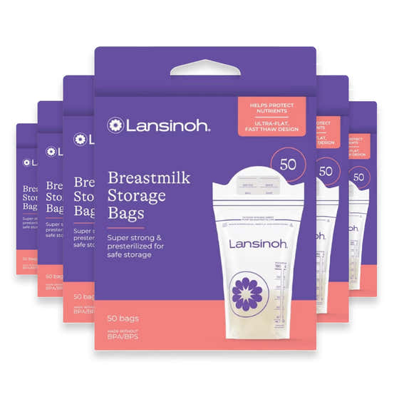 Lansinoh Breastmilk Storage Bags – 50 Count – 6 Pack | Lansinoh - Lansinoh