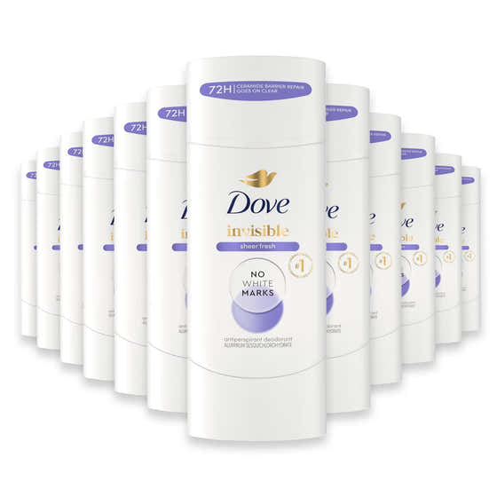 Dove Advanced Care Invisible Sheer Fresh Antiperspirant Deodorant Stick 2.6 oz - 12 Pack | Dove - Deodorants &amp; Antiper...