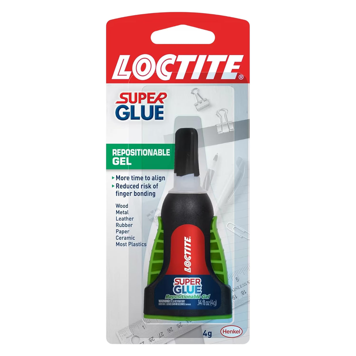 Loctite Super Glue Easy Open, 4 g - 6 Pack