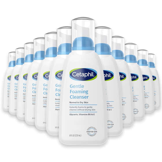 Cetaphil Gentle Foaming Cleanser, 8oz - 12 Pack | Cetaphil - cetaphil