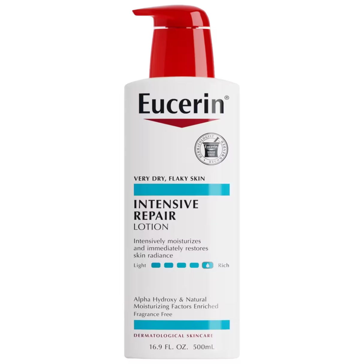 Eucerin Intensive Repair Lotion - 16.9 oz - 12 Pack
