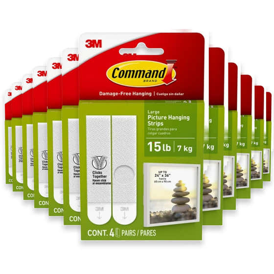 3M Command Picture Hanging Hooks - 4ct - 24 Pack | 3M - Wholesale
