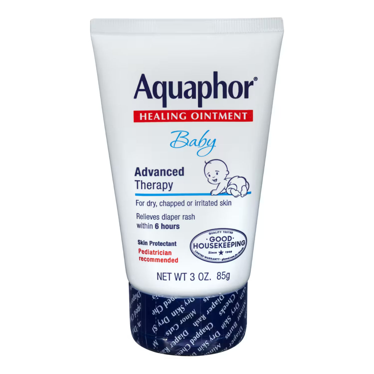Aquaphor - Baby Healing Ointment Tube - 3 Oz - 12 Pack
