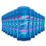 Secret Outlast Lavender Clear Gel Antiperspirant Deodorant - 2.6 oz - 12 Pack