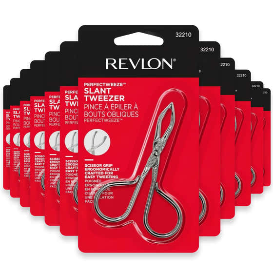 Revlon Slant Tip PerfecTweeze - 72 Pack | Revlon - Makeup Wholesale