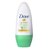 Dove Antiperspirant Deodorant Roll-On, Cucumber 40 ml – 6 Pack