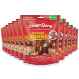 DreamBone Kabobz Dog Treats – 18 Count – 24 Pack