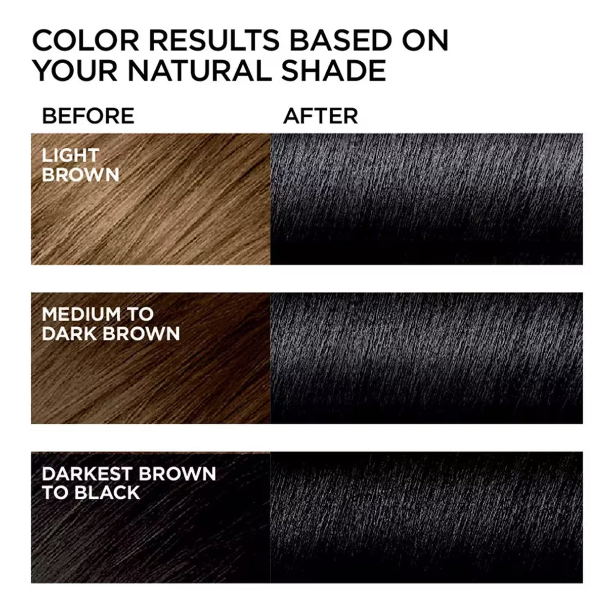 L’Oréal Paris Feria Permanent Hair Color – #20 Black Leather – 12 Pack