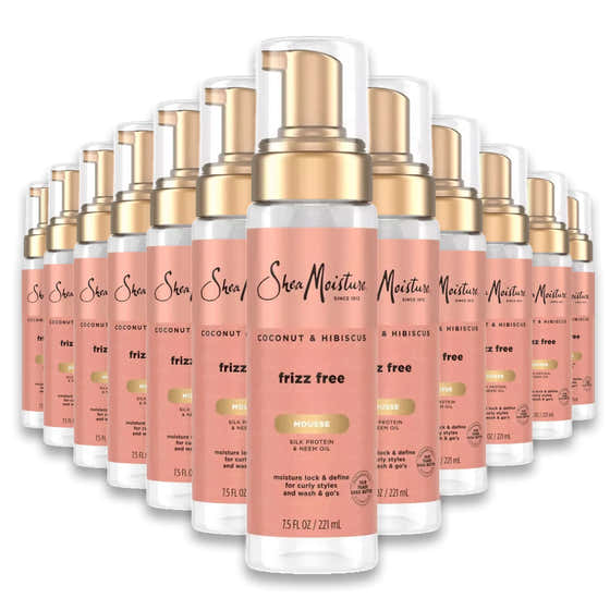 SheaMoisture Frizz-Free Curl Mousse - 7.5oz - 12 Pack | Shea Moisture - member5%