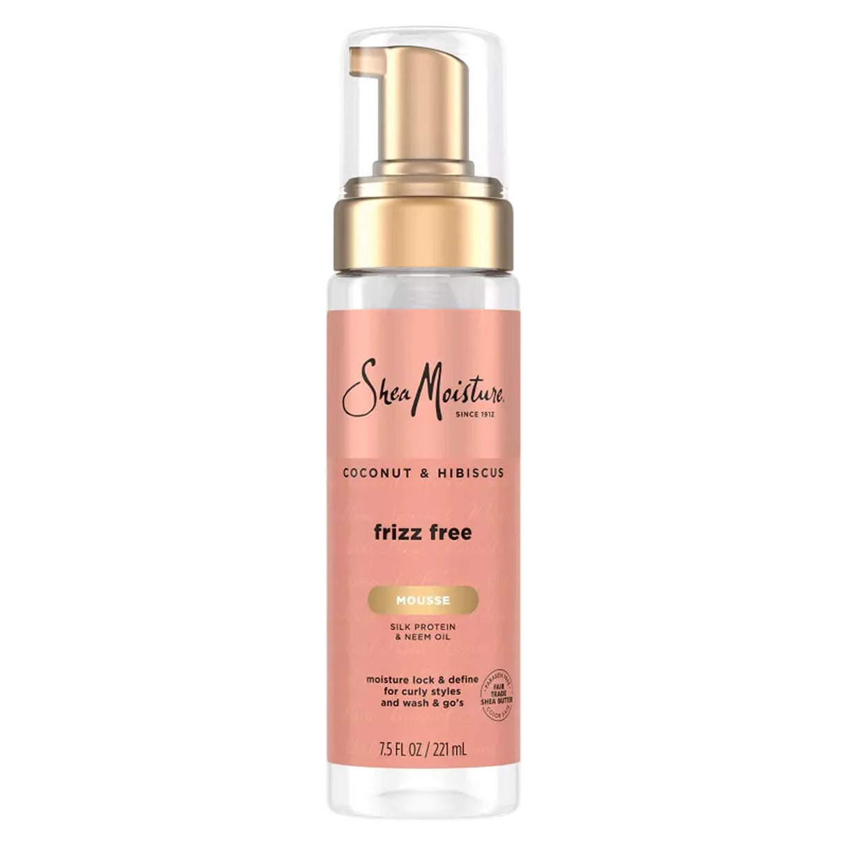 SheaMoisture Frizz-Free Curl Mousse - 7.5oz - 12 Pack