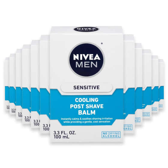 NIVEA MEN Cooling After Shave Balm - 3.3 oz - 12 Pack | Nivea - Nivea