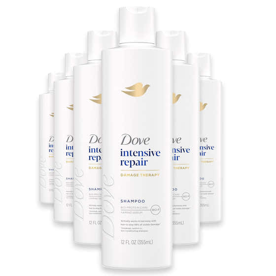 Dove - Shampoo Intensive Repair Damage Therapy - 12 Oz - 6 Pack | Dove - Products