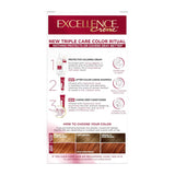 L’Oréal Excellence Creme Hair Color, #6R Light Auburn - 12 Pack