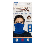 Guardwell Blue Pro Youth Washable Face Cover Scarf - 12 Pack
