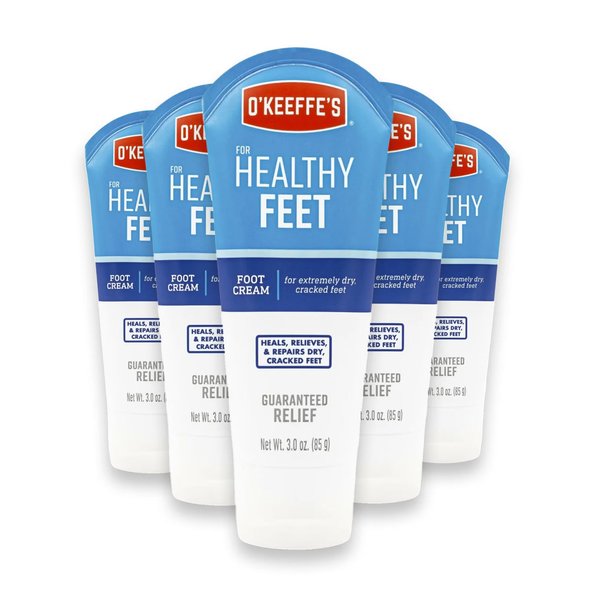 O'Keeffe's - Healthy Feet Foot Cream - 3 Oz - 5 Pack