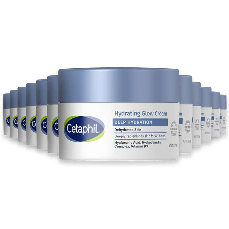 Cetaphil Deep Hydration Healthy Glow Cream – 1.7 oz – 12 Pack | Cetaphil - Pre Order