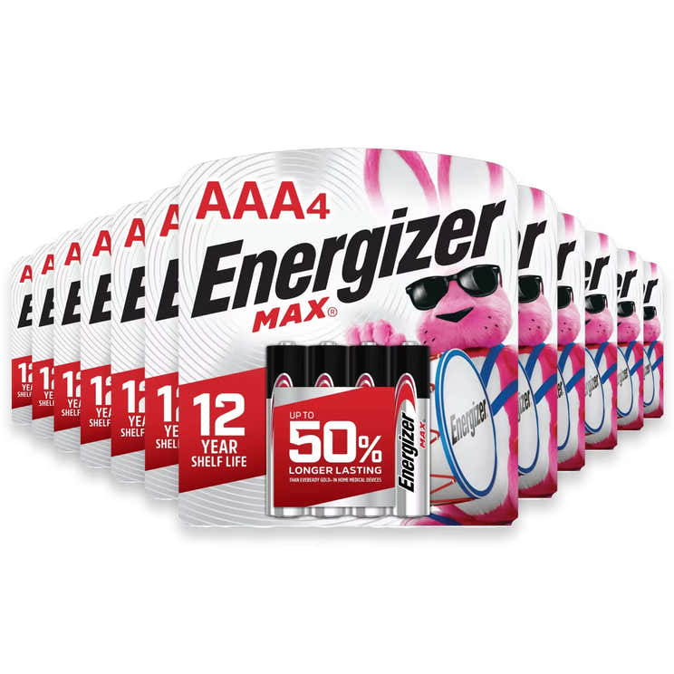 Energizer MAX AAA Batteries - 4 Ct - 24 Pack | Energizer - Pre Order