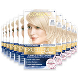 L’Oréal Excellence Creme Hair Color Kit, 01X Extra Light Ash Blonde - 12 Pack