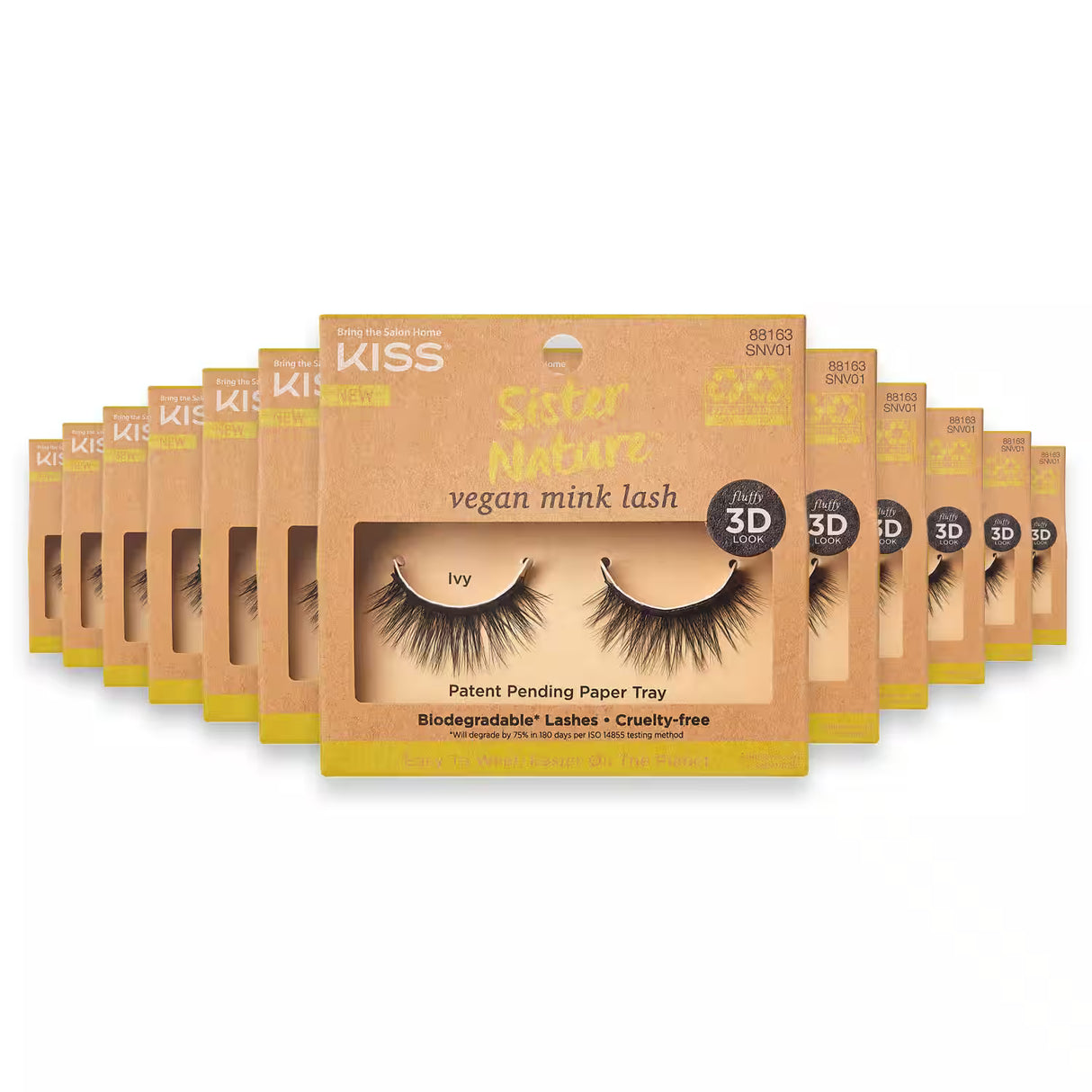 KISS Sister Nature Ivy False Lashes - 36 Pack