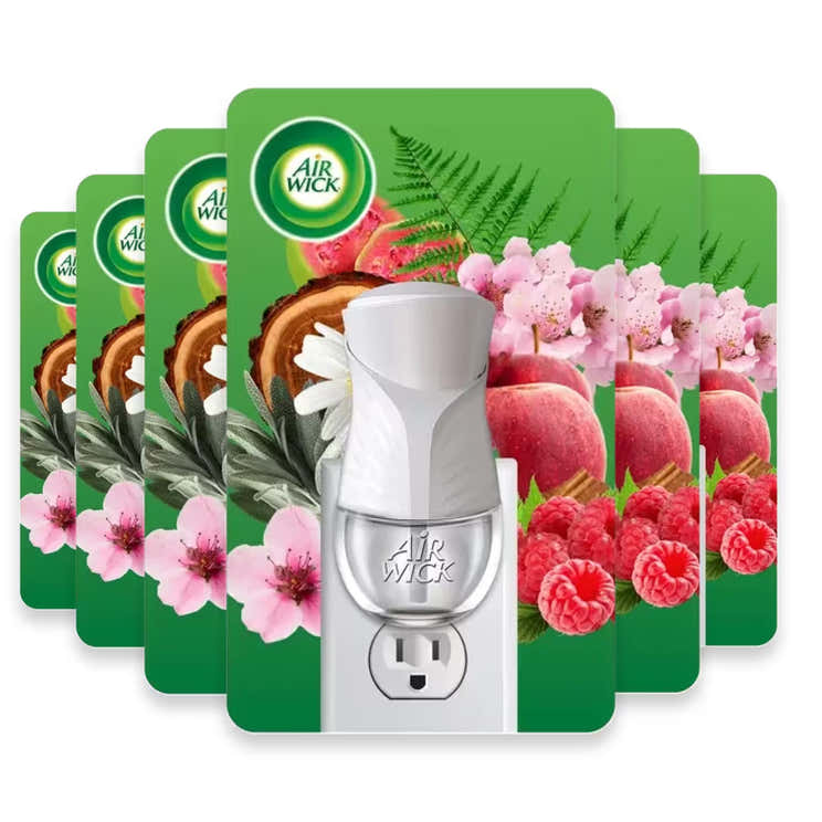 Air Wick Scented Oil Warmer Plug-In Gadget – 0.67 oz – 6 Pack | Air Wick - Pre Order