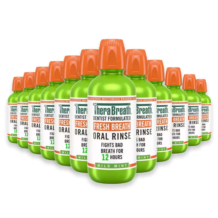 TheraBreath Oral Rinse Original – 16 oz – 12 Pack | TheraBreath - Pre Order