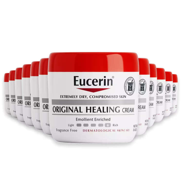 Eucerin Original Healing Cream - 16 oz - 12 Pack | Eucerin - Pre Order