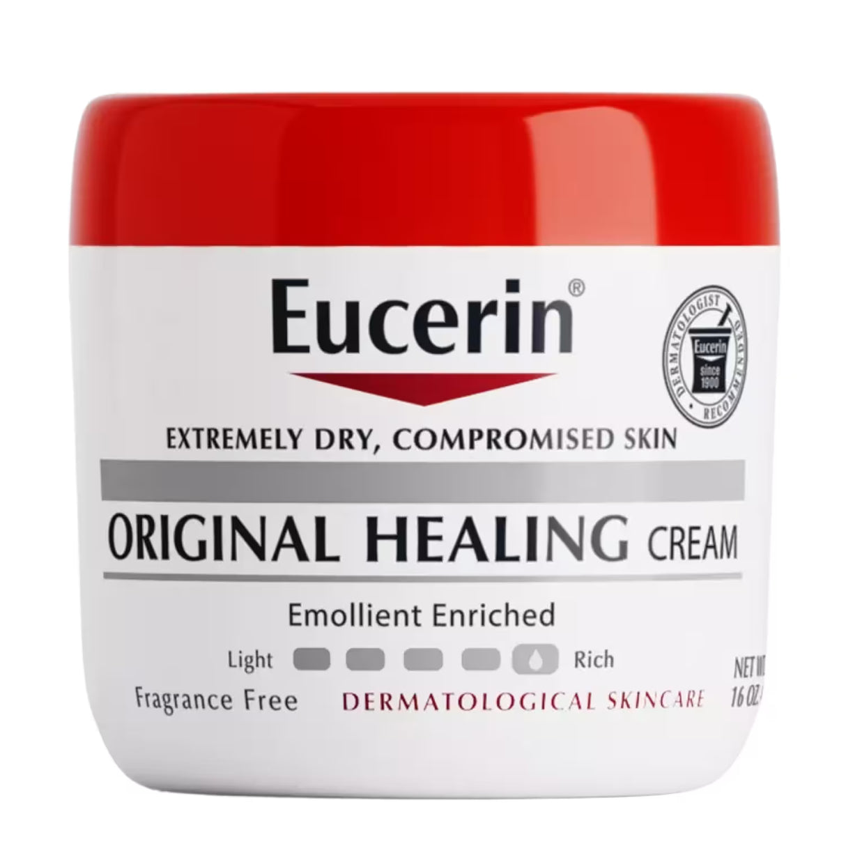 Eucerin Original Healing Cream - 16 oz - 12 Pack