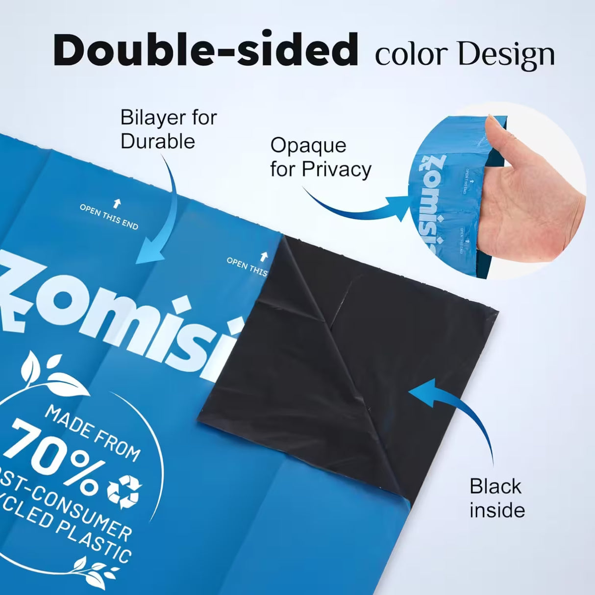 Zomisia Lavender Scented Dog Poop Bags, 18 Rolls - 270 Bags