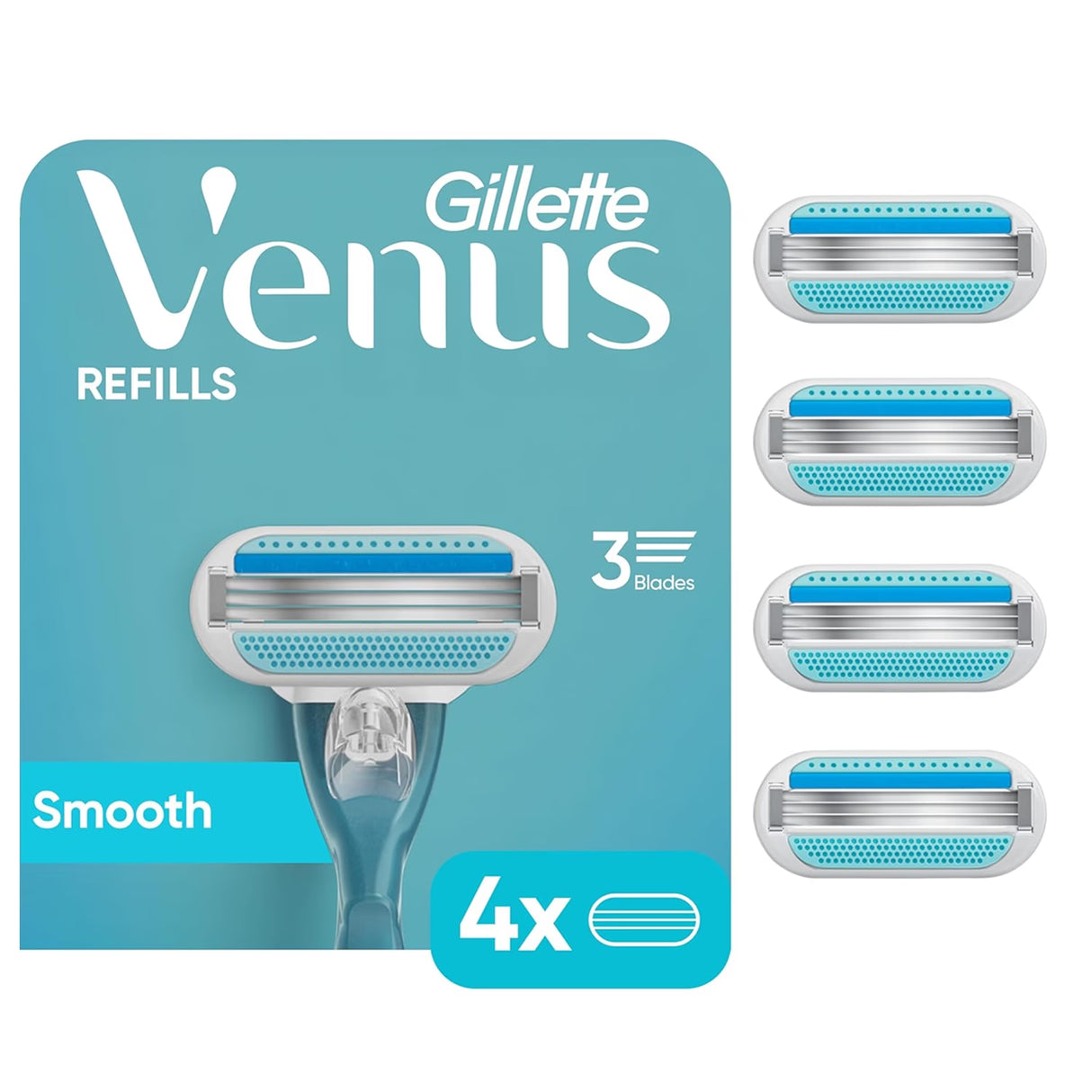 Gillette Venus Razor Cartridges - 4ct - 48 Pack