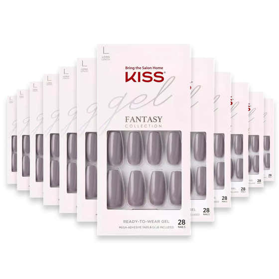 KISS Gel Fantasy Nails Whatever – Press-On Nails – 36 Pack | Kiss - Nail Care