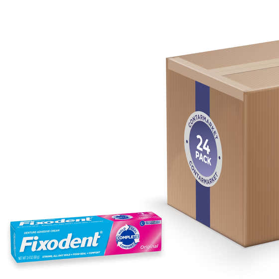 Fixodent Regular Denture Adhesive 2.4 oz - 24 Pack | Fixodent - New Arrivals
