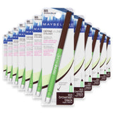 Maybelline Def-A-Line Brownish Black Eyeliner - 72 Pack