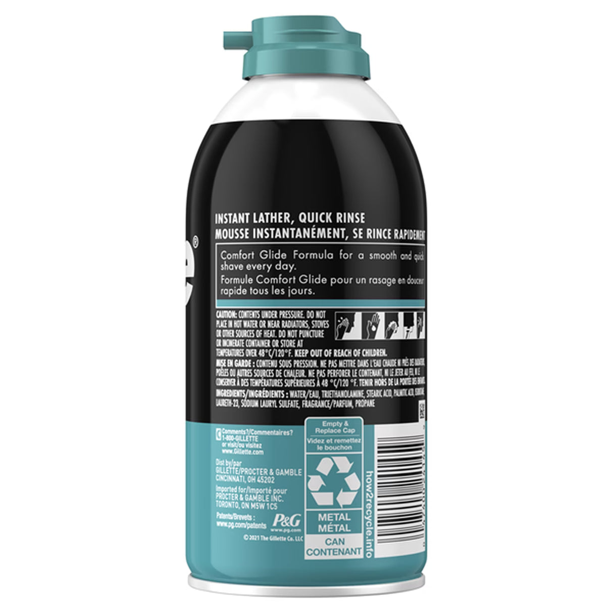 Gillette Foamy Sensitive Shaving Foam, 11 oz - 12 Pack – Contarmarket
