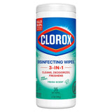 Clorox Disinfecting Cleaning Wipes, Fresh Scent - 35 Ct – 12 Pack